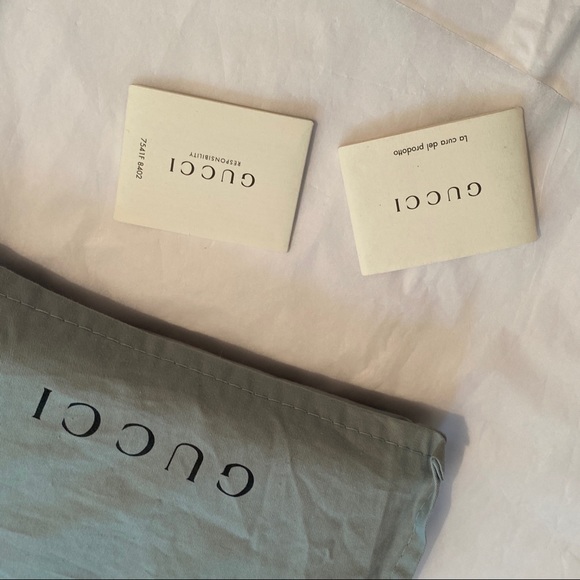 Gucci Chain Wallet Blooms Print GG Coated Canvas - Picture 14 of 14